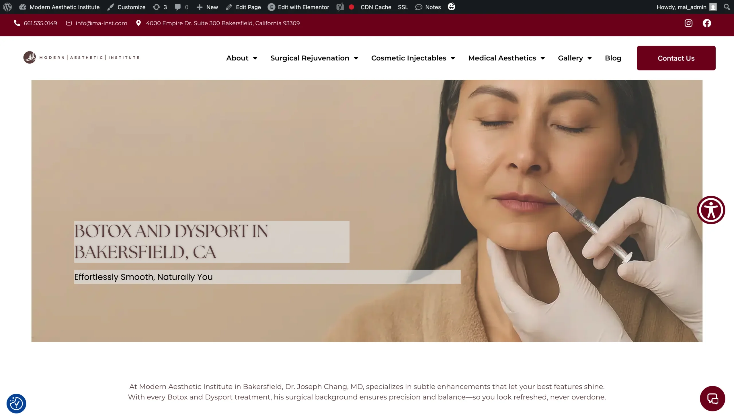 Joe Botox Botox & Dysport in Bakersfield, CA | Dr. Joseph Chang